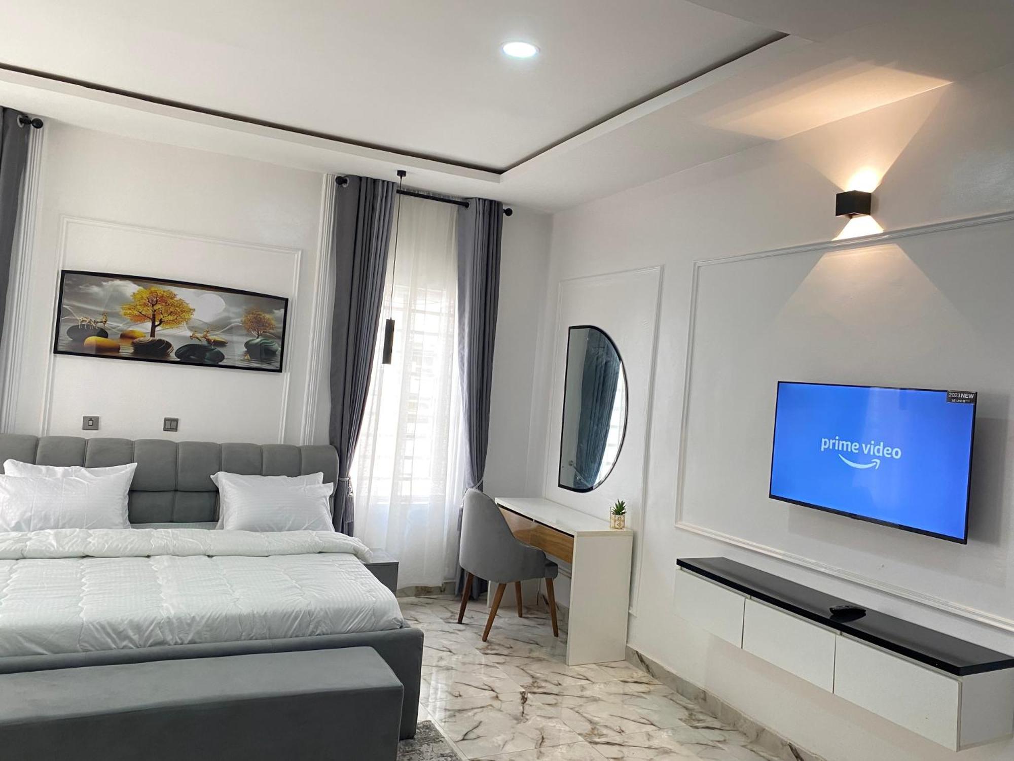 Appartamento Luxe Haven Lekki Esterno foto