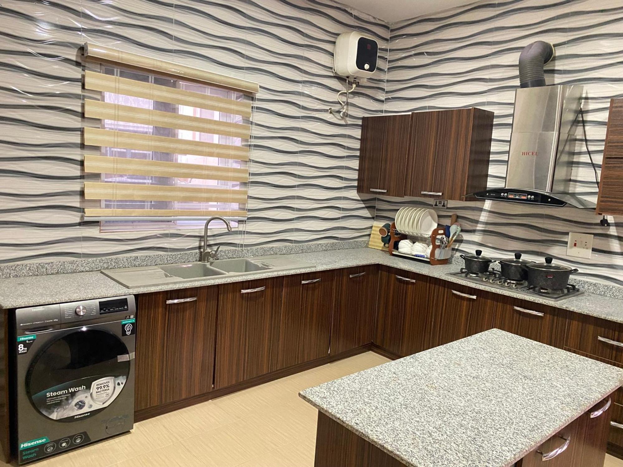 Appartamento Luxe Haven Lekki Esterno foto